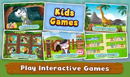 Animal Sounds & Games for Kids screenshot 0