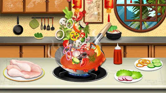 Chinese Food Kitchen Cooking screenshot 12