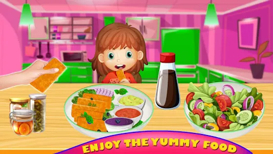 Fish Stick:Cooking Craze Games screenshot 0
