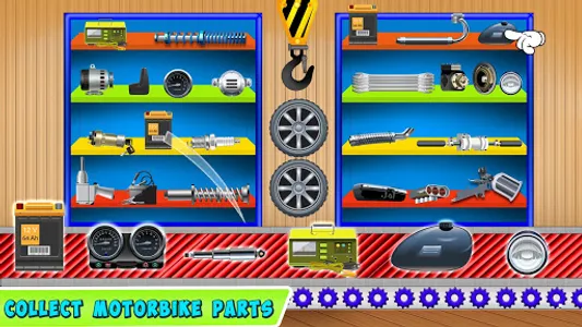 Motorcycle Maker Factory Games screenshot 13