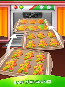 Christmas Unicorn Cookies & Gi screenshot 1