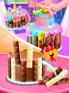 Rainbow Unicorn Cake screenshot 14