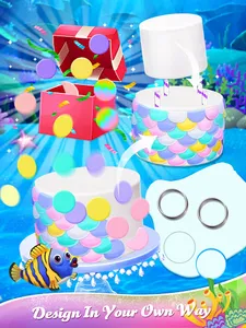 Unicorn Mermaid Cake screenshot 1