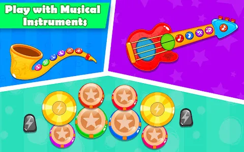 Baby Piano and Sounds for Kids screenshot 2