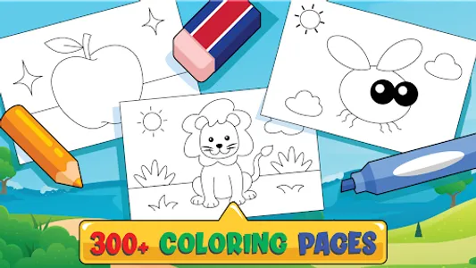 Kids Coloring Book Color Learn screenshot 0