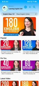 Learn English 24H screenshot 1