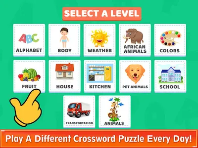 Kids Crossword Puzzles screenshot 1