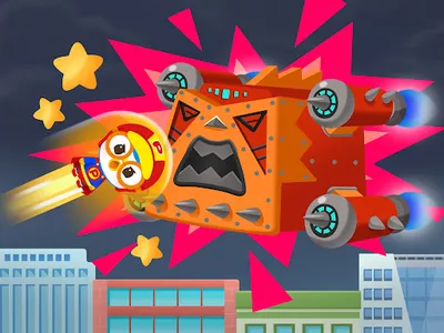 뽀로로 히어로 동화 - 슈퍼 히어로, 얼음 공주, 독서 screenshot 13