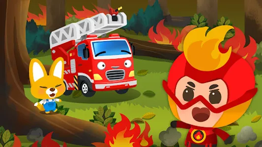 뽀로로 히어로 동화 - 슈퍼 히어로, 얼음 공주, 독서 screenshot 3