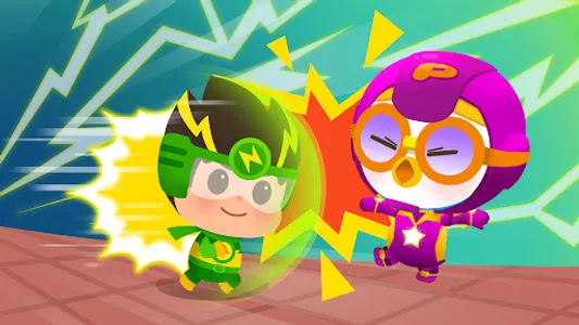 뽀로로 히어로 동화 - 슈퍼 히어로, 얼음 공주, 독서 screenshot 4