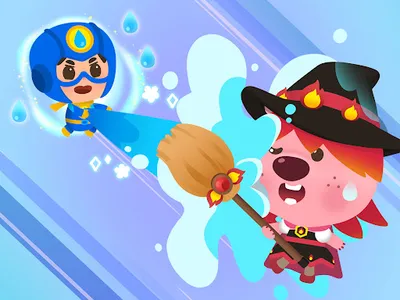 뽀로로 히어로 동화 - 슈퍼 히어로, 얼음 공주, 독서 screenshot 9