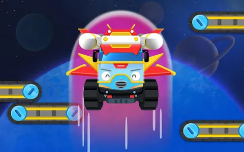 Tayo Monster Car- Kid Bus Game screenshot 8