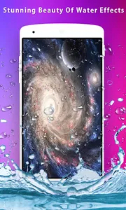 3D Galaxy Live Wallpaper screenshot 2