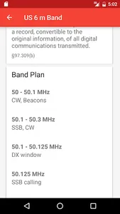 US Amateur Radio Band Plan screenshot 5