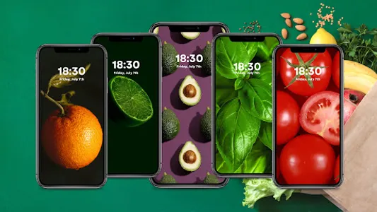 Fruit & Veggie Wallpapers screenshot 0