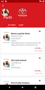 Toyota Lead Management screenshot 4