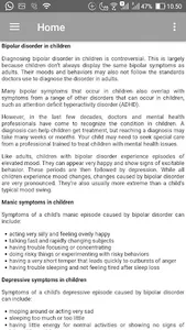 Bipolar Disorder : Treatment screenshot 3