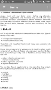 Bipolar Disorder : Treatment screenshot 4