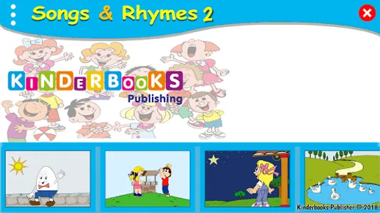 Kinderbooks - Songs And Rhymes screenshot 0