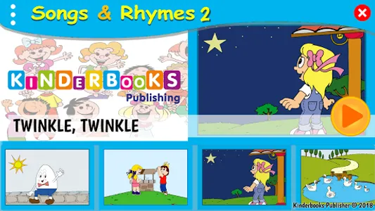 Kinderbooks - Songs And Rhymes screenshot 1