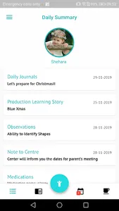 Kinder m8 Family Lounge screenshot 2