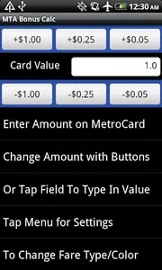 MTA Bonus Calc - NYC Subway screenshot 0