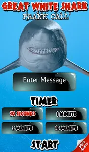 Great White Shark Prank Call screenshot 0