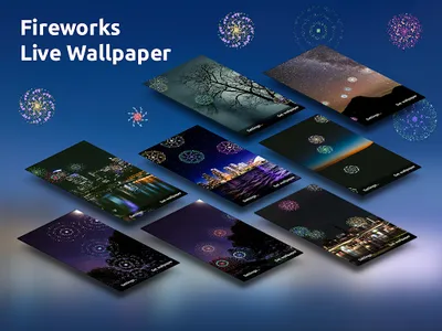 Fireworks Live Wallpaper screenshot 0