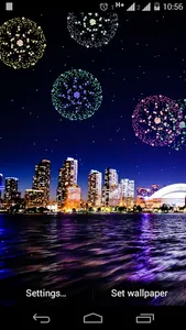 Fireworks Live Wallpaper screenshot 1