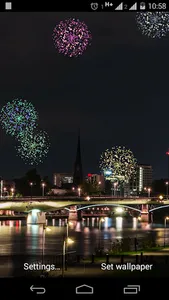 Fireworks Live Wallpaper screenshot 2