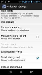 City SkylineStar Livewallpaper screenshot 4