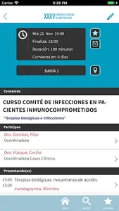 Congreso Infectología 2018 screenshot 2