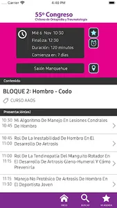 55 Congreso SCHOT screenshot 2