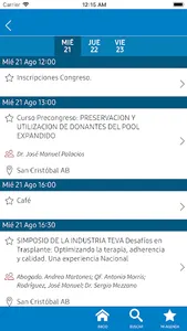 VII Congreso de Trasplante screenshot 1