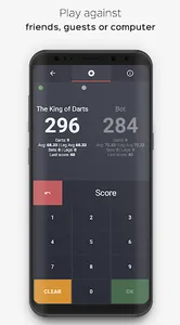 King of Darts scoreboard app screenshot 0