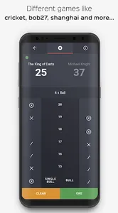King of Darts scoreboard app screenshot 5