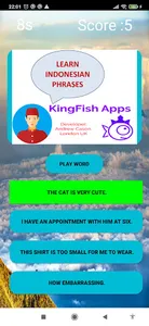 Learn Indonesian Phrases screenshot 5