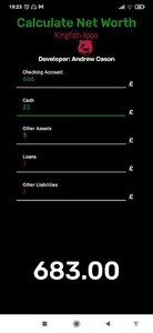 Net Worth Calculator screenshot 1