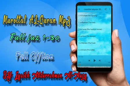 Abdurrahman Al Ausy Holy Quran screenshot 2