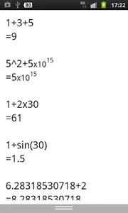 Calcpad Calculator (free) screenshot 1