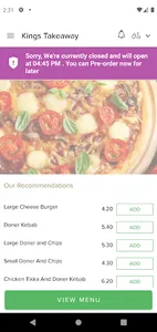 Kings Takeaway screenshot 1