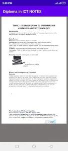 Diploma in i.c.t notes screenshot 5