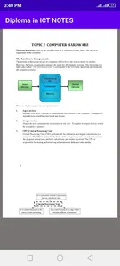 Diploma in i.c.t notes screenshot 6