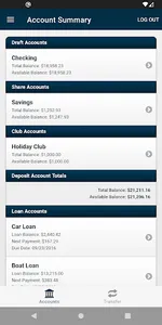 Kinzua FCU Mobile Banking screenshot 1