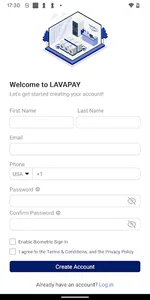 LAVA PAY screenshot 1