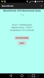 BenchDroid: CPU Benchmark screenshot 7