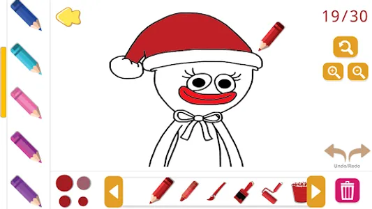 playtime kissy missy coloring screenshot 4