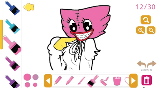 playtime kissy missy coloring screenshot 5