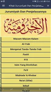 Kitab Jurumiyah Dan Penjelasan screenshot 3