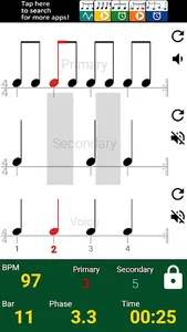 Easy Drum Metronome screenshot 1